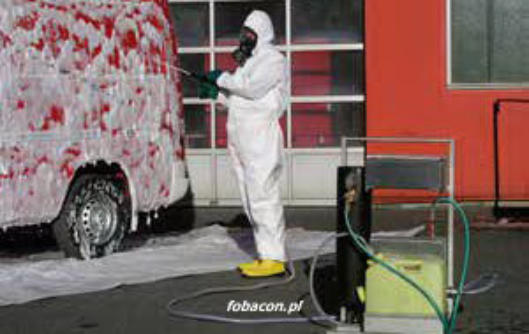 COMPART Dziembowski FOBACON.PL Dekontaminacja pian rodkw transportu, urzdze i sprztu ochronnego (www.ratownictwo.com.pl)