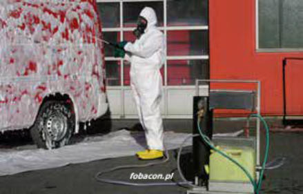 COMPART Dziembowski FOBACON.PL Dekontaminacja pian rodkw transportu, urzdze i sprztu ochronnego (www.ratownictwo.com.pl)